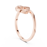 Ladies Ring DR-5588@7 - Rose Gold - Image