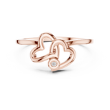 Ladies Ring DR-5588@7 - Rose Gold - Image