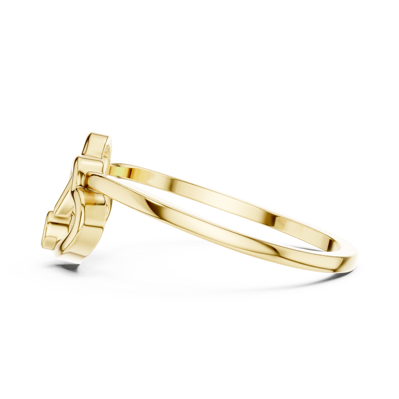 Ladies Ring DR-5588@7 - Yellow Gold - Image