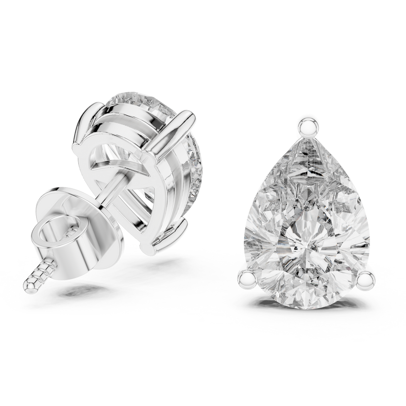 Earring ER-0002 - White Gold - Image