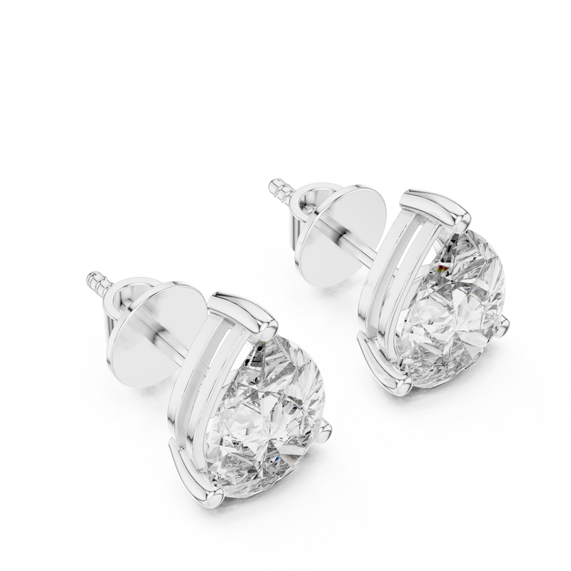Earring ER-0002 - White Gold - Image