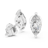 Earring ER-0004@7 (2) - White Gold - Image