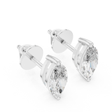 Earring ER-0004@7 (2) - White Gold - Image
