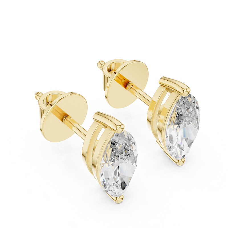 Earring ER-0004@7 (2) - Yellow Gold - Image