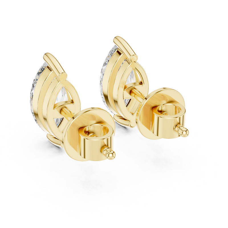 Earring ER-0004@7 (2) - Yellow Gold - Image
