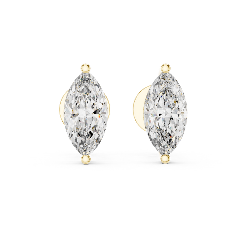Earring ER-0004@7 (2) - Yellow Gold - Image