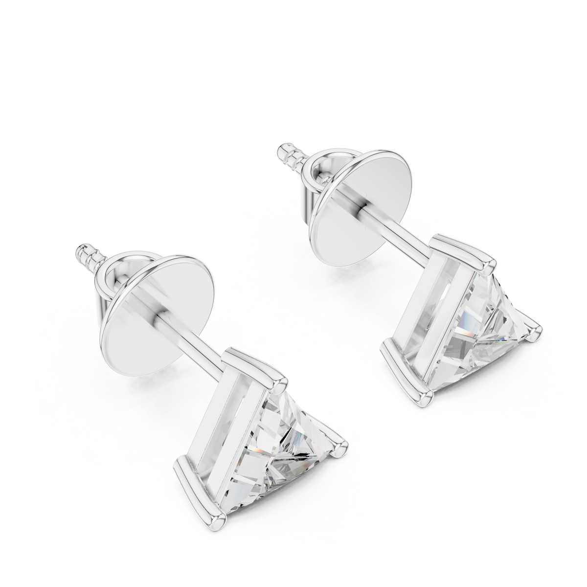 Earring ER-0005@7 - White Gold - Image