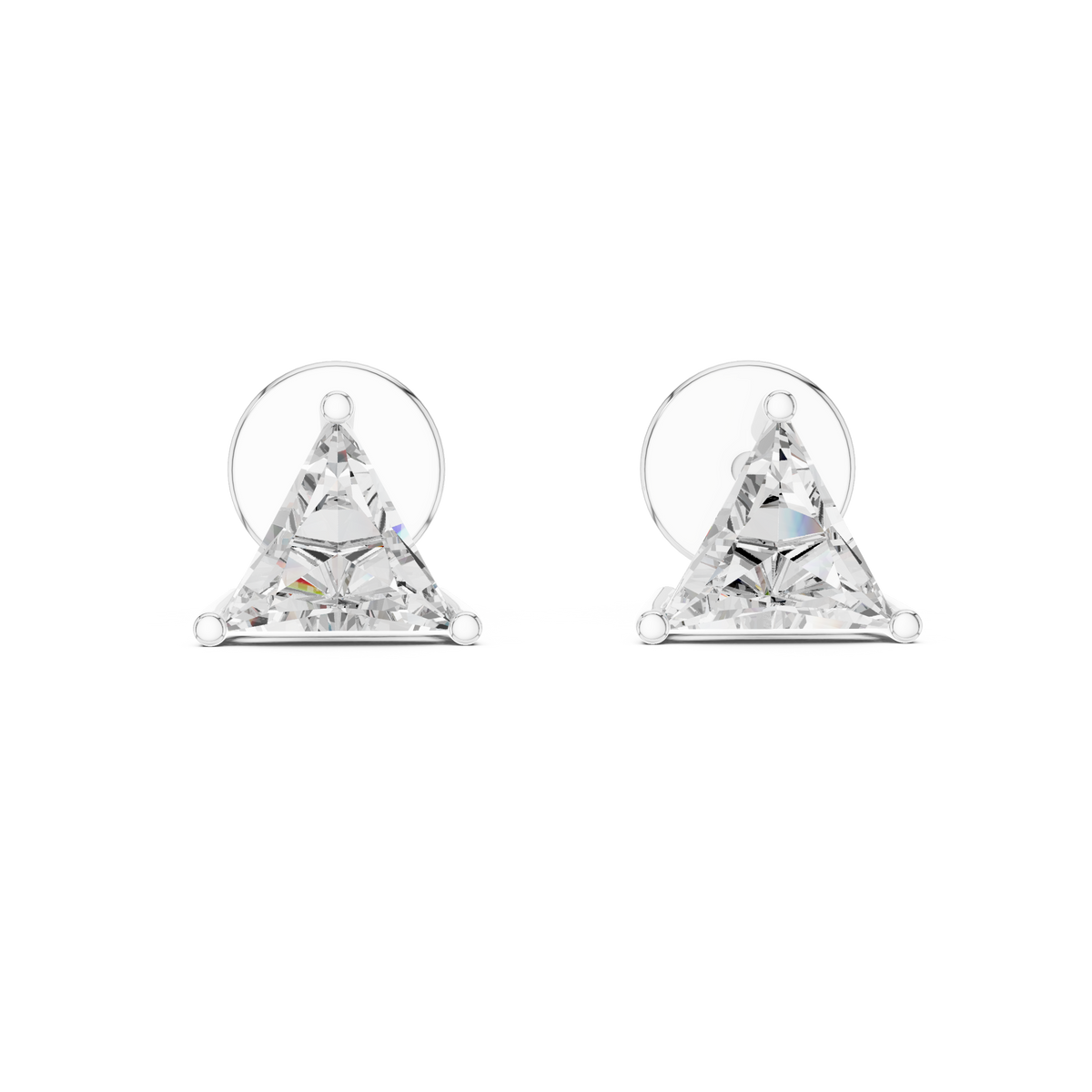Earring ER-0005@7 - White Gold - Image