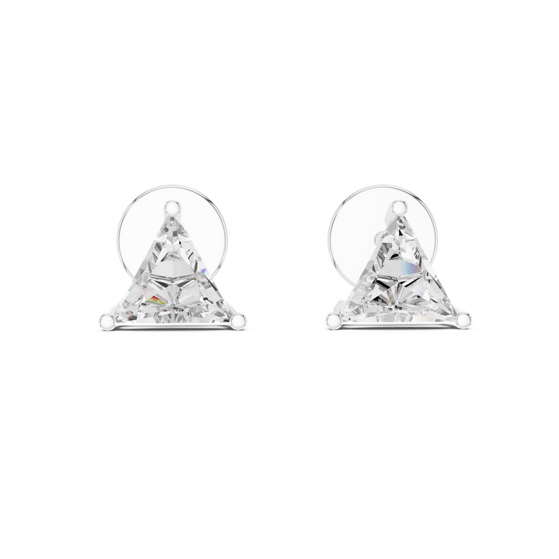 Earring ER-0005@7 - White Gold - Image