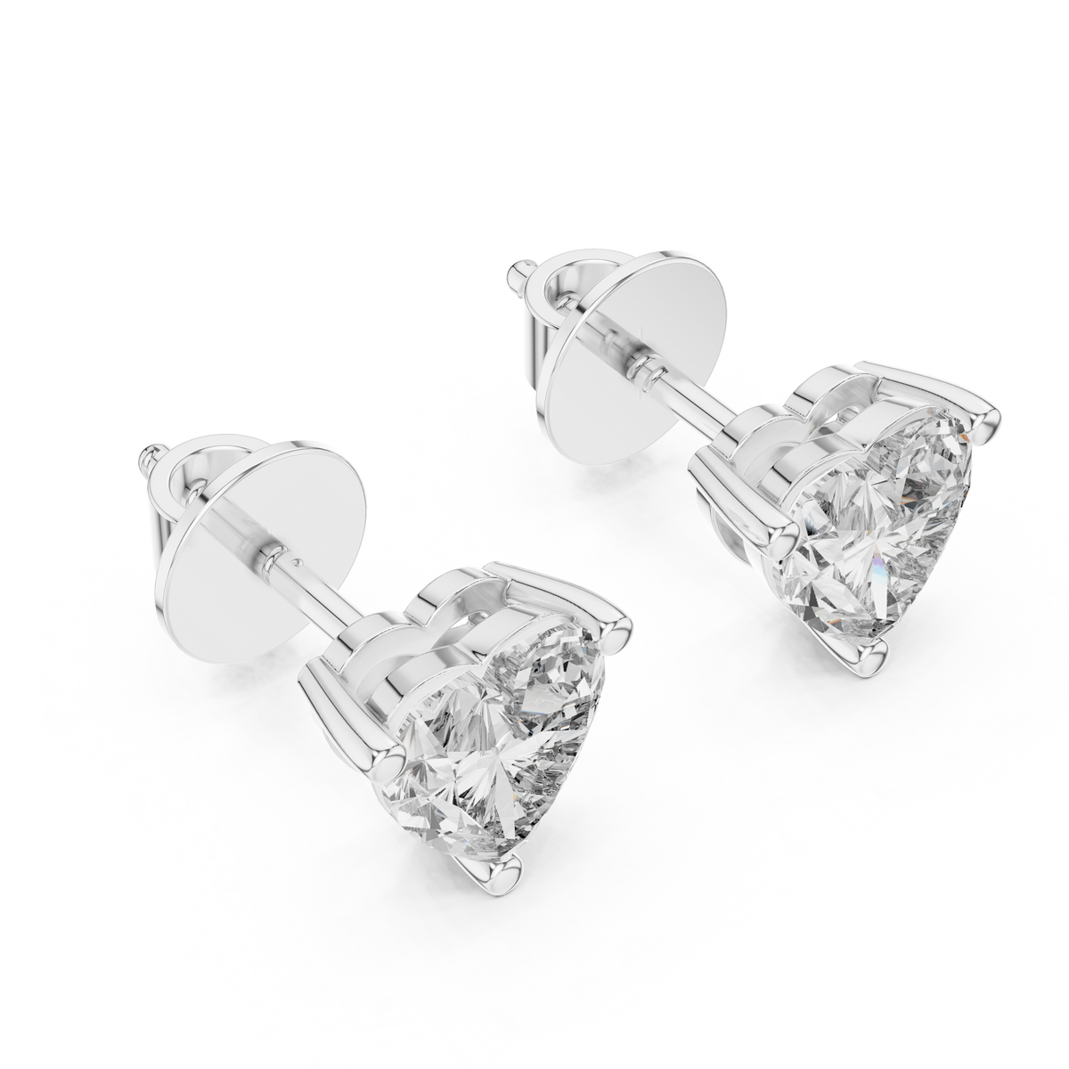 Earring ER-0006@7 - White Gold - Image