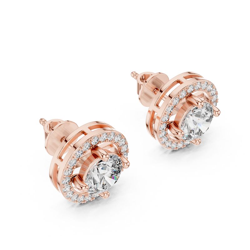 Earring ER-0008@7 - Rose Gold - Image