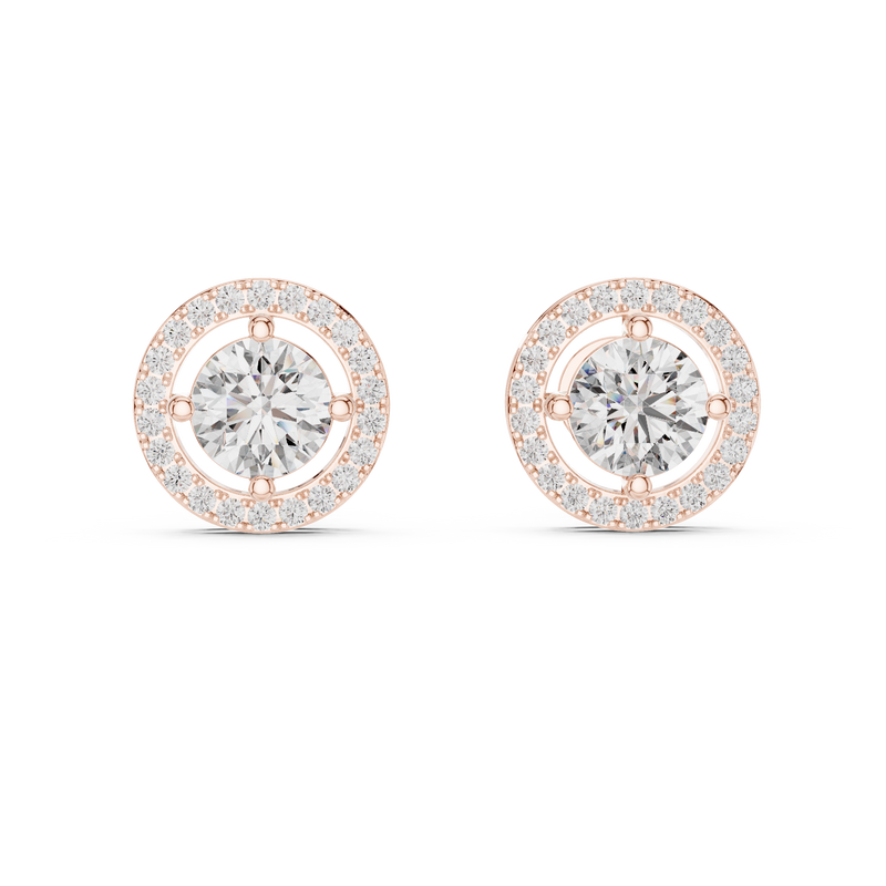 Earring ER-0008@7 - Rose Gold - Image