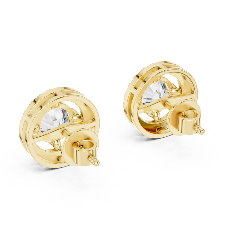 Earring ER-0008@7 - Yellow Gold - Image