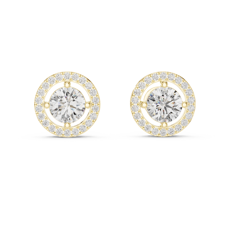 Earring ER-0008@7 - Yellow Gold - Image
