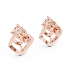 Earring ER-0009@7 - Rose Gold - Image