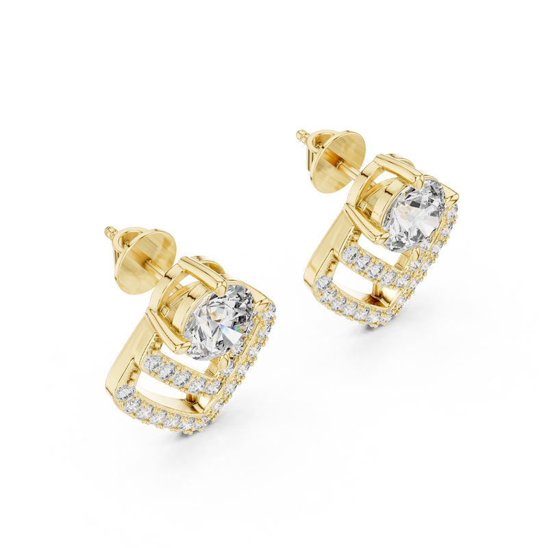 Earring ER-0009@7 - Yellow Gold - Image