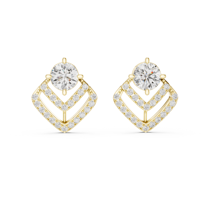 Earring ER-0009@7 - Yellow Gold - Image