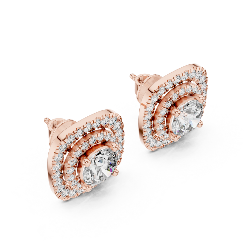 Earring ER-0010@7 - Rose Gold - Image