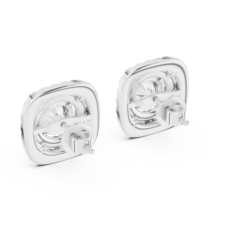 Earring ER-0010@7 - White Gold - Image
