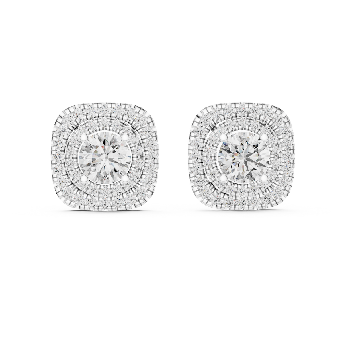 Earring ER-0010@7 - White Gold - Image