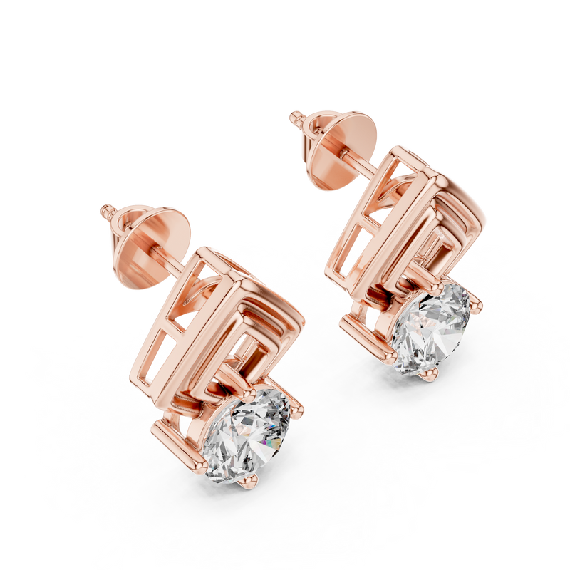 Earring ER-0011@7 - Rose Gold - Image