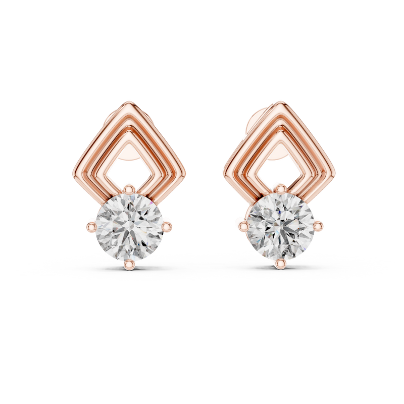 Earring ER-0011@7 - Rose Gold - Image