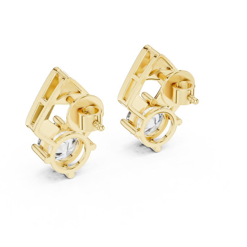 Earring ER-0011@7 - Yellow Gold - Image