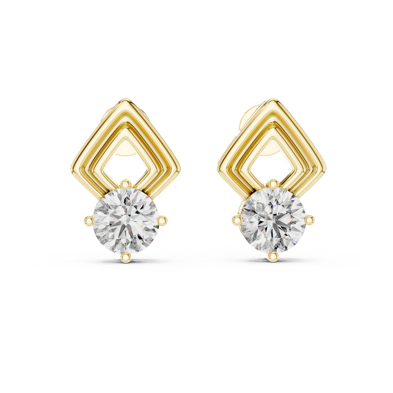 Earring ER-0011@7 - Yellow Gold - Image