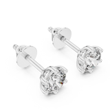Earring ER-0012@7 - White Gold - Image