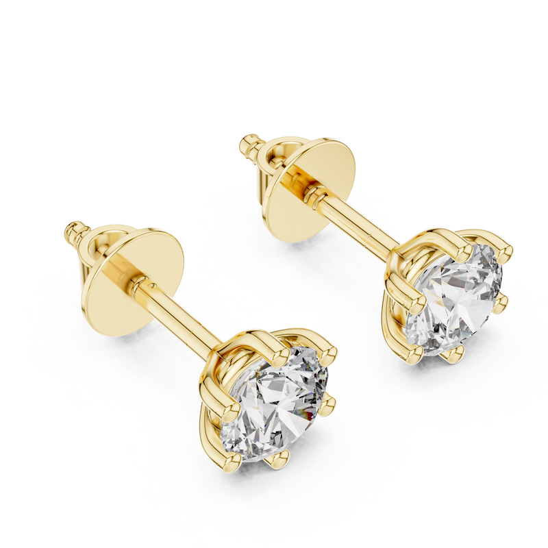 Earring ER-0012@7 - Yellow Gold - Image