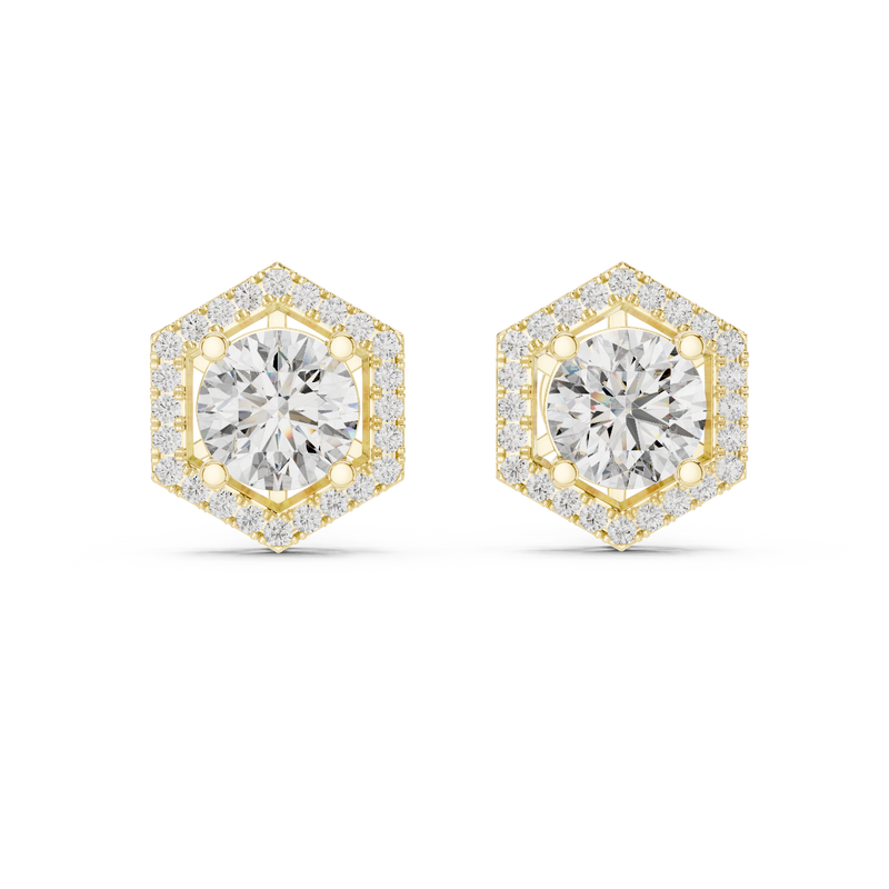Earring ER-0013 - Yellow Gold - Image