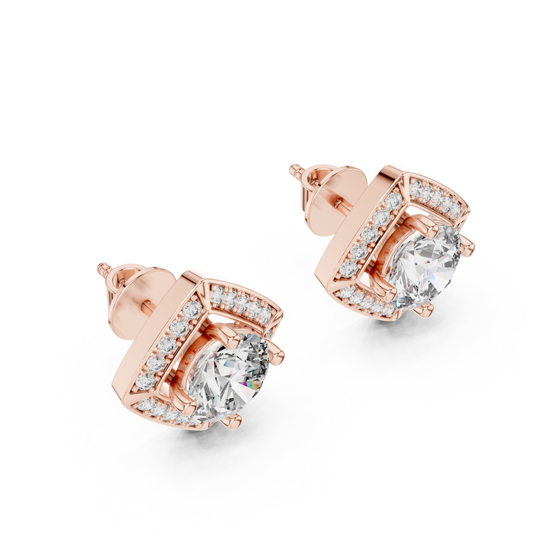 Earring ER-0014@7 - Rose Gold - Image