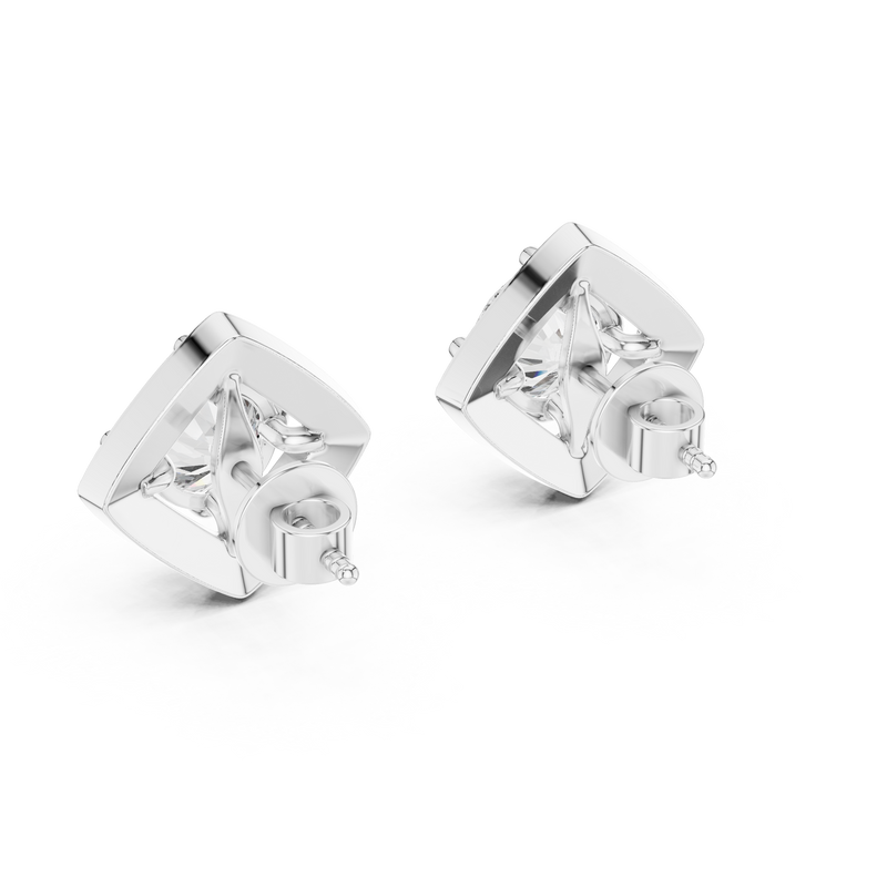 Earring ER-0014@7 - White Gold - Image
