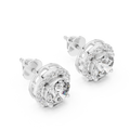 Earring ER-0015@7 - White Gold - Image