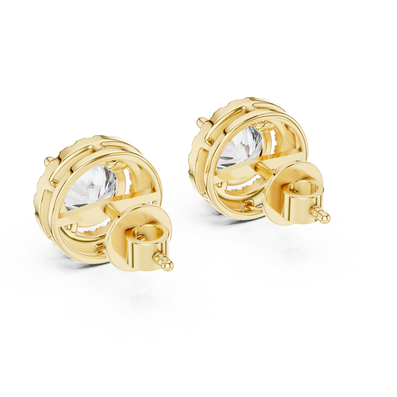 Earring ER-0015@7 - Yellow Gold - Image