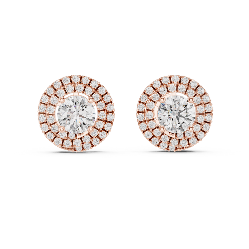Earring ER-0017@7 - Rose Gold - Image