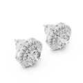 Earring ER-0017@7 - White Gold - Image