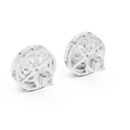 Earring ER-0017@7 - White Gold - Image
