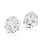 Earring ER-0017@7 - White Gold - Image
