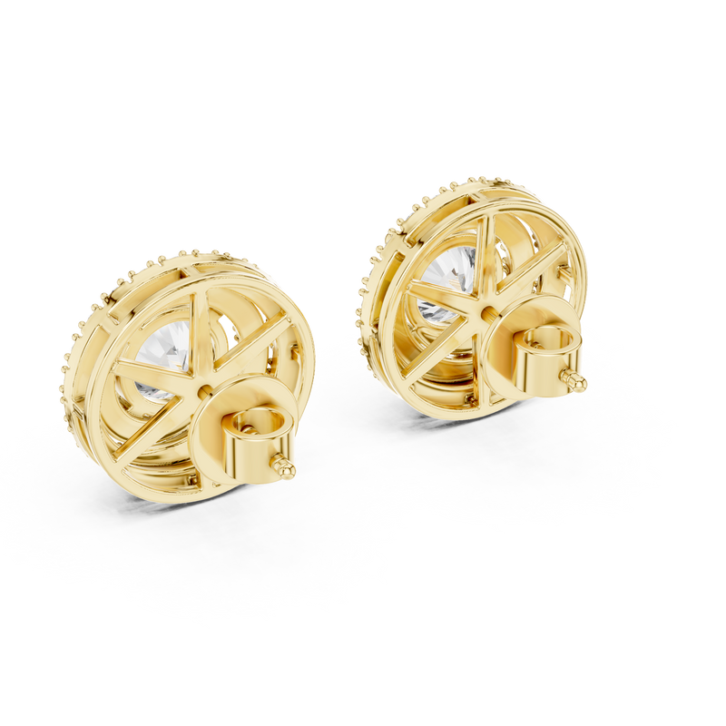 Earring ER-0017@7 - Yellow Gold - Image