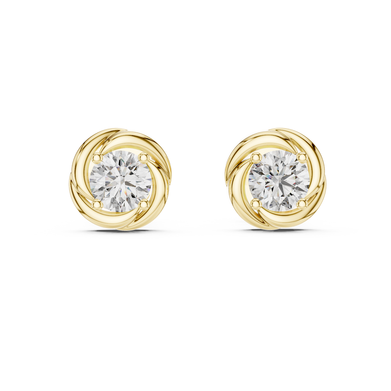 Earring ER-0018@7 - Yellow Gold - Image