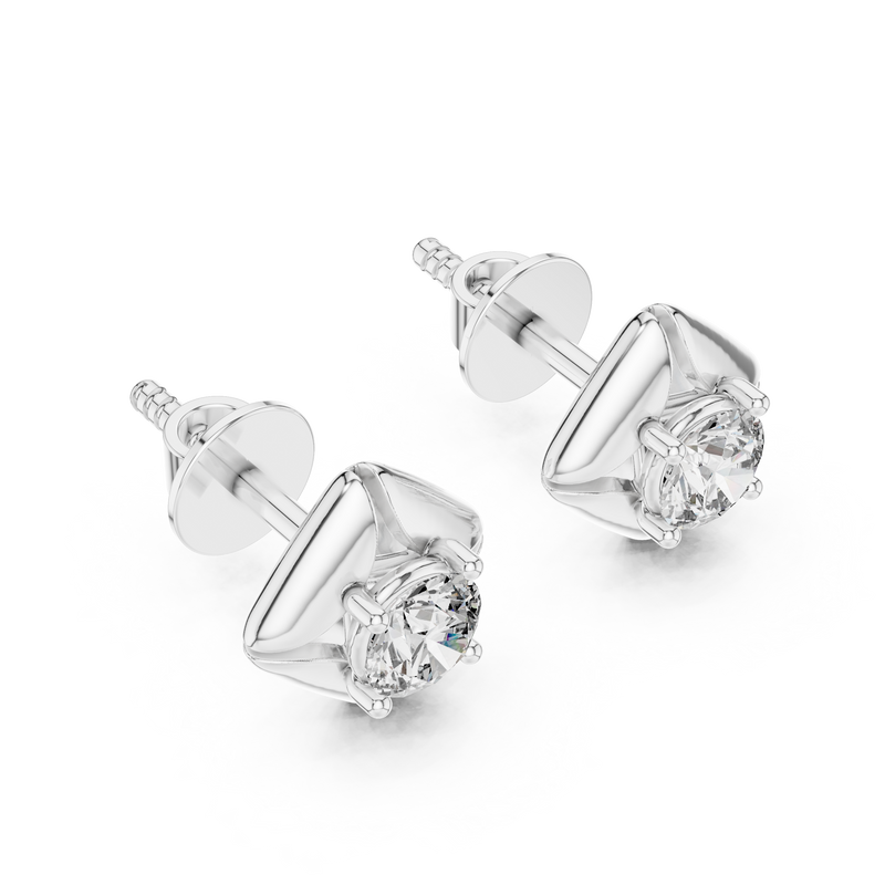 Earring ER-0019@7 - White Gold - Image