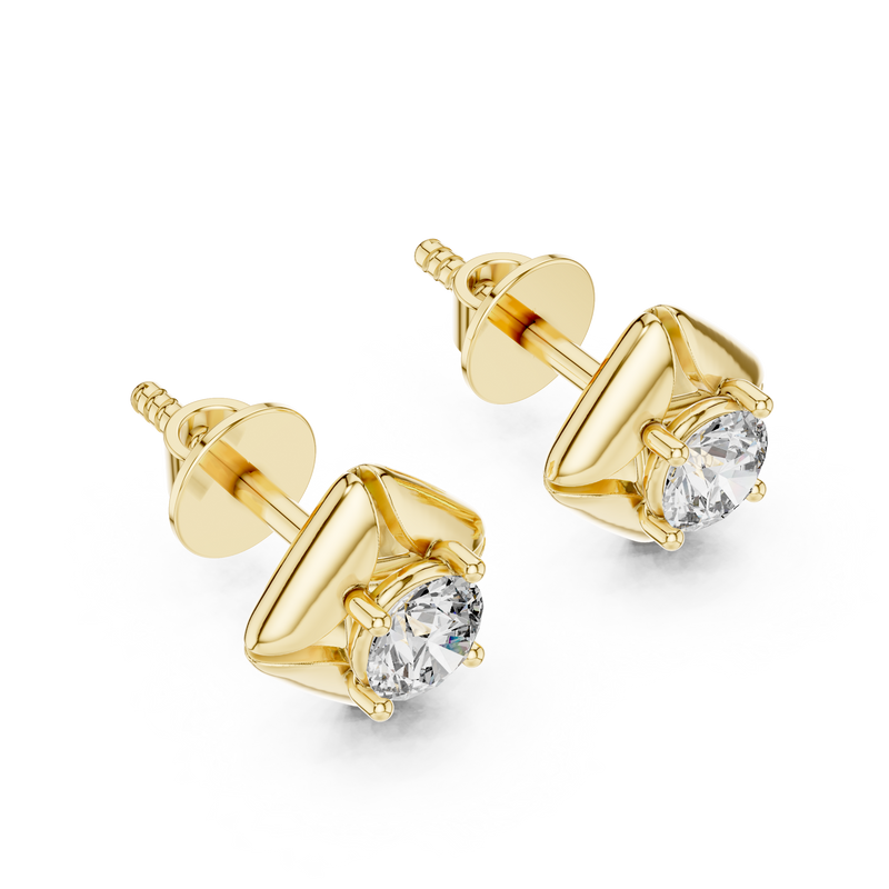 Earring ER-0019@7 - Yellow Gold - Image