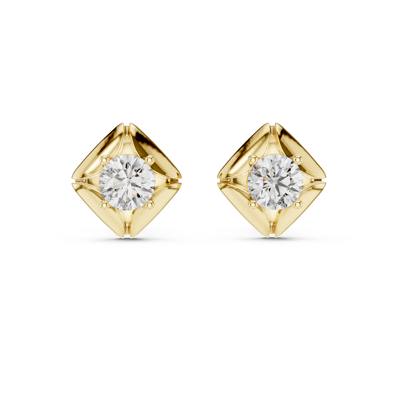 Earring ER-0019@7 - Yellow Gold - Image