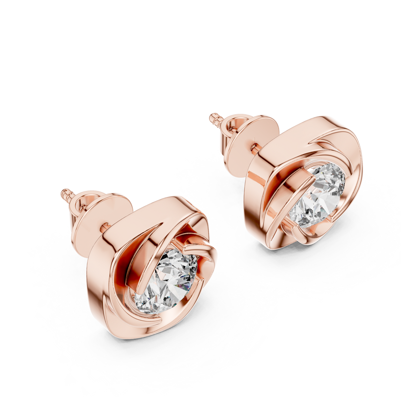 Earring ER-0020@7 (2) - Rose Gold - Image