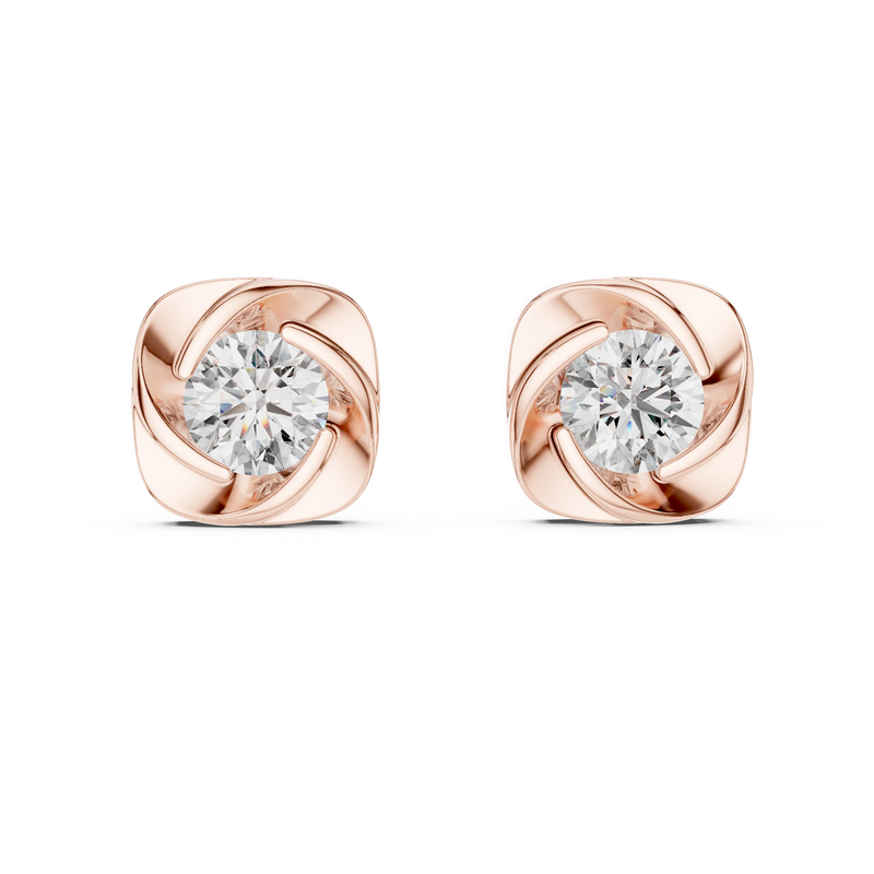 Earring ER-0020@7 (2) - Rose Gold - Image
