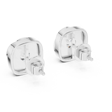 Earring ER-0020@7 (2) - White Gold - Image