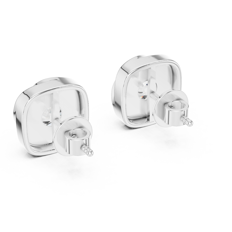 Earring ER-0020@7 (2) - White Gold - Image
