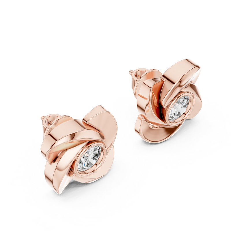 Earring ER-0021@7 - Rose Gold - Image