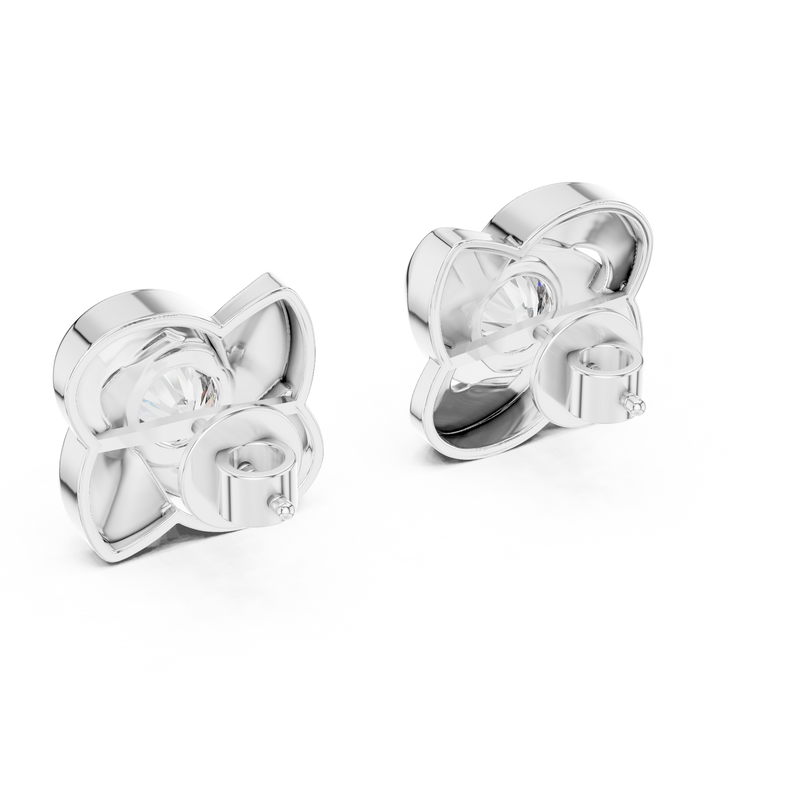 Earring ER-0021@7 - White Gold - Image